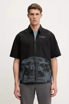 Рубашка x National Geographic Adidas Terrex, черный