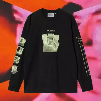 Рубашка X Tresor True Spirit L/S T-Shirt Carhartt Wip, черный