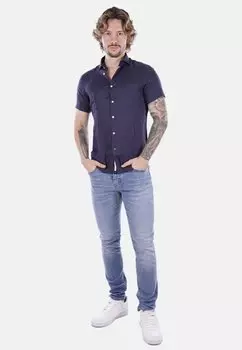 Рубашка Yes Zee, синяя