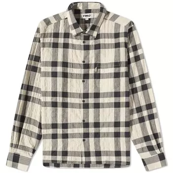 Рубашка YMC Curtis Check Woven Shirt