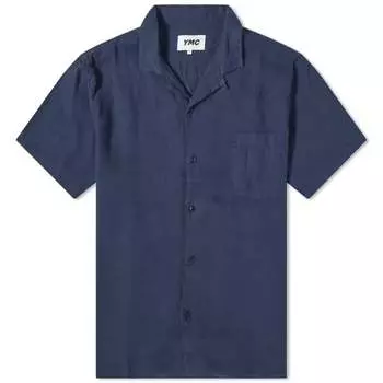 Рубашка Ymc Malick Vacation, темно-синий