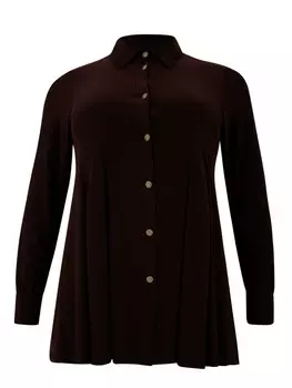 Рубашка YOEK Blouse, коричневый