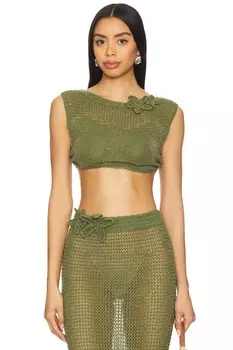 Рубашка Yoko Bananhot, knitted jungle green