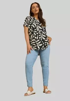 Рубашка Yours Clothing, темно-синий