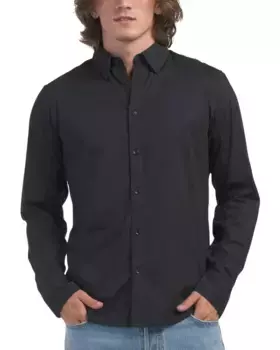 Рубашка Zac из поплина Rag & Bone, черный