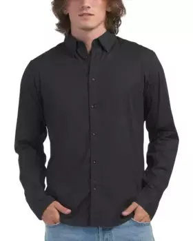 Рубашка Zac из поплина Rag & Bone, черный