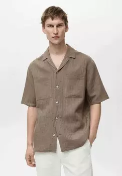 Рубашка ZAFIR Mango, хаки