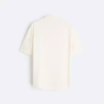 Рубашка Zara Viscose - Silk, кремовый