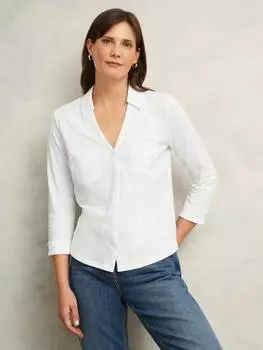 Рубашка zariah slub Hobbs, белый