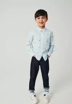 Рубашка ZEBRA STRIPE REGULAR FIT Paul Smith, цвет white black