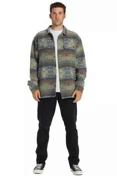 Рубашка – зеленая – стандартного кроя Billabong, зеленый