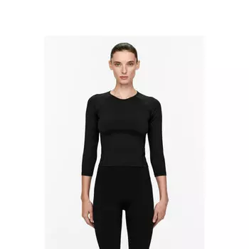 Рубашка женская Arket короткая, черный