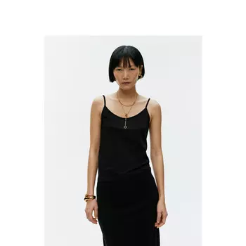 Рубашка женская Arket приталенная, черный