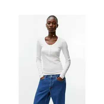 Рубашка женская Arket с длинными рукавами, белый