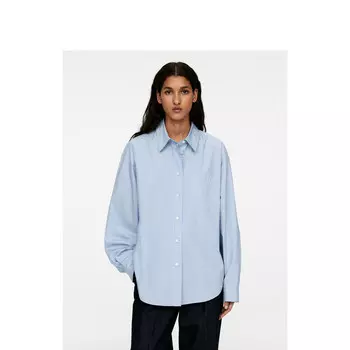 Рубашка женская Arket с длинными рукавами, синий