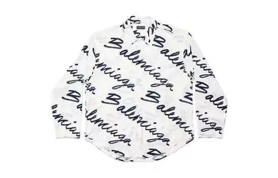 Рубашка женская Balenciaga, белый