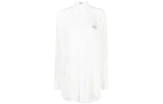 Рубашка женская Balenciaga, белый