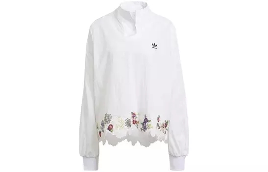 Рубашка женская белая Adidas Originals