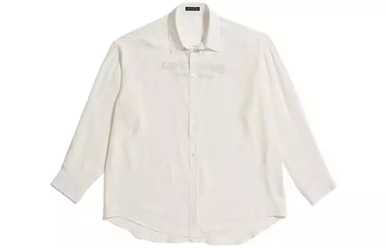 Рубашка женская белая Balenciaga