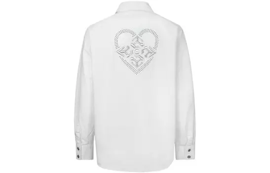 Рубашка женская белая Evisu