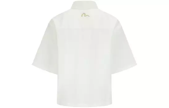 Рубашка женская белая Evisu