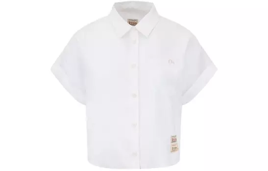 Рубашка женская белая Evisu