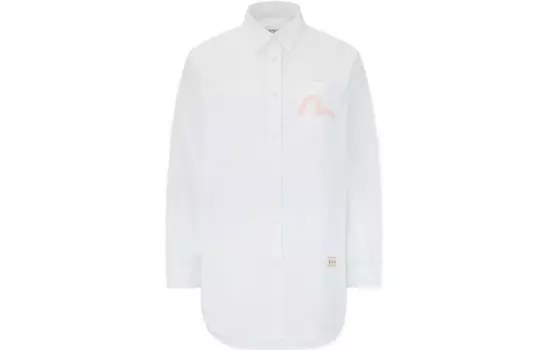 Рубашка женская белая Evisu
