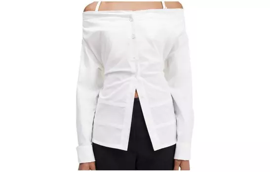 Рубашка женская белая Jacquemus