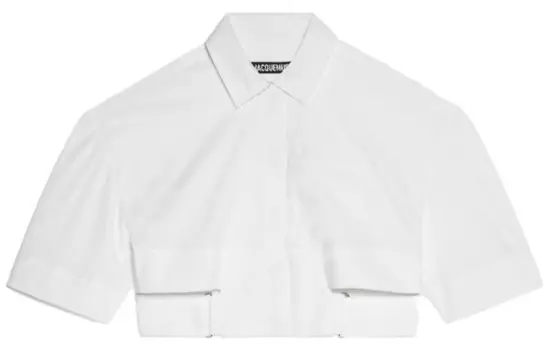 Рубашка женская белая Jacquemus