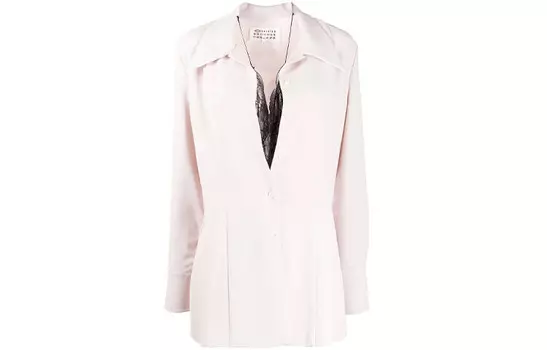 Рубашка женская белая Maison Margiela