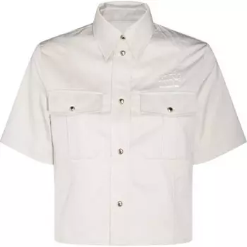 Рубашка женская белая Miu Miu