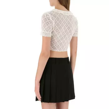 Рубашка женская белая Miu Miu