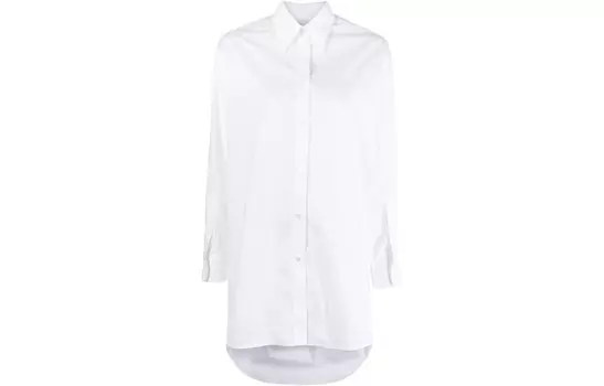 Рубашка женская белая Mm6 Maison Margiela