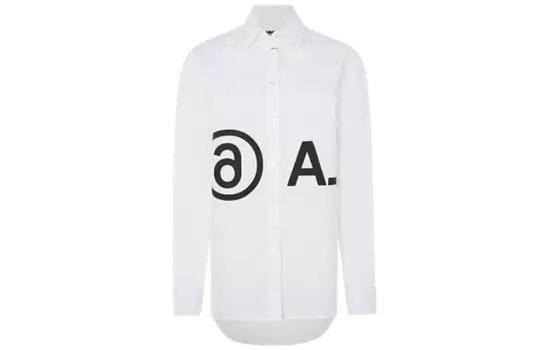 Рубашка женская белая Mm6 Maison Margiela
