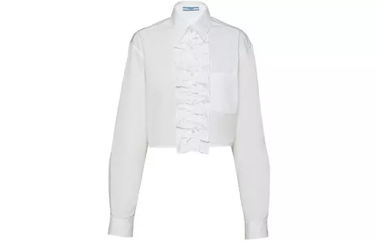 Рубашка женская белая Prada