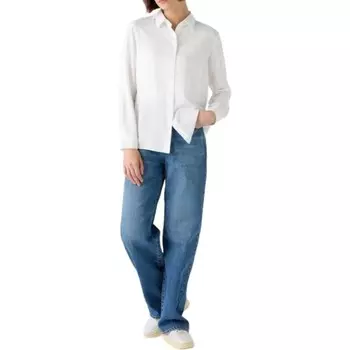 Рубашка женская белая Uniqlo