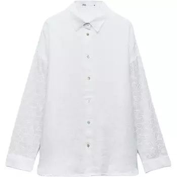 Рубашка женская белая Zara