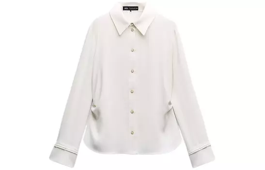 Рубашка женская белая Zara