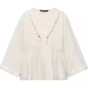 Рубашка женская белая Zara