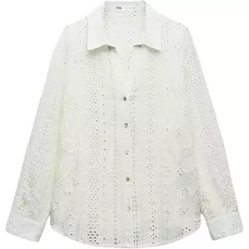 Рубашка женская белая Zara