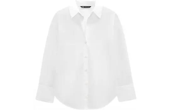 Рубашка женская белая Zara