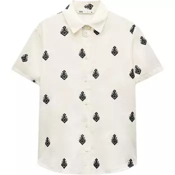 Рубашка женская белая Zara