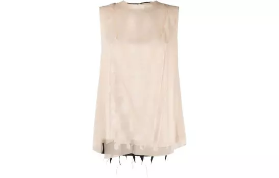 Рубашка женская бежевая Maison Margiela