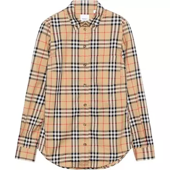 Рубашка женская Burberry, бежевый