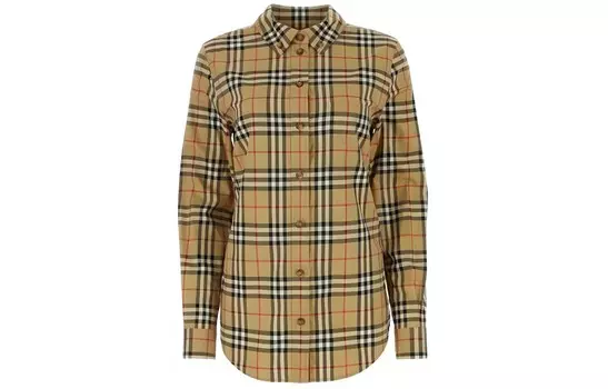 Рубашка женская Burberry, хаки