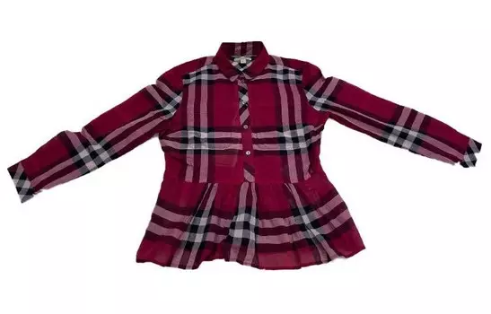 Рубашка женская Burberry, красный