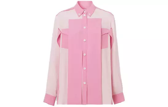 Рубашка женская Burberry, розовый / светло-розовый