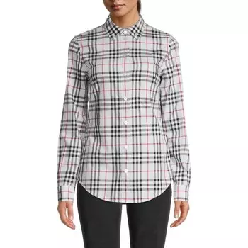Рубашка женская Burberry, синий