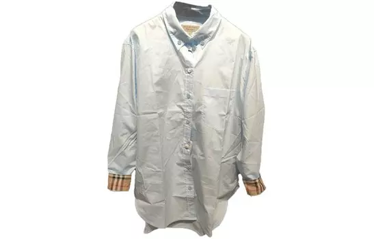 Рубашка женская Burberry, светло-голубой