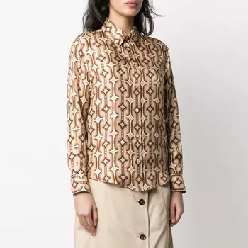 Рубашка женская Celine, бежевый